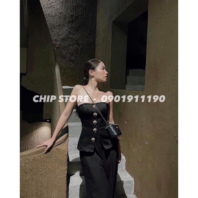 ÁO KIỂU NÚT ZARA XUẤT DƯ XỊN SANG CHẢNH