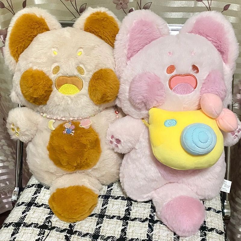 Búp Bê Vải Lông Xù Hình Mèo Dudu Meow Life Home Furnishing Factory Quà Tặng Cho Trẻ Em Có Sẵn