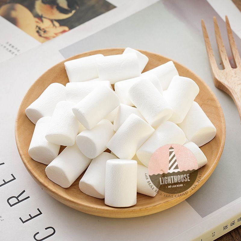 Kẹo marshmallow trắng Erko 500g - Hạt Nhỏ