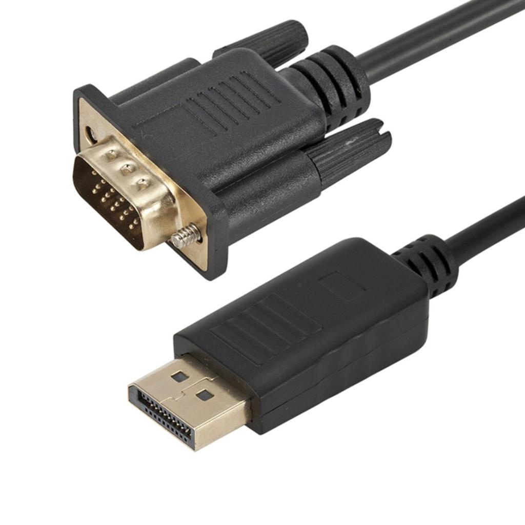 Displayport To Vga Converter Dp Male To Vga Cable Adapter 1080P Display Port1021