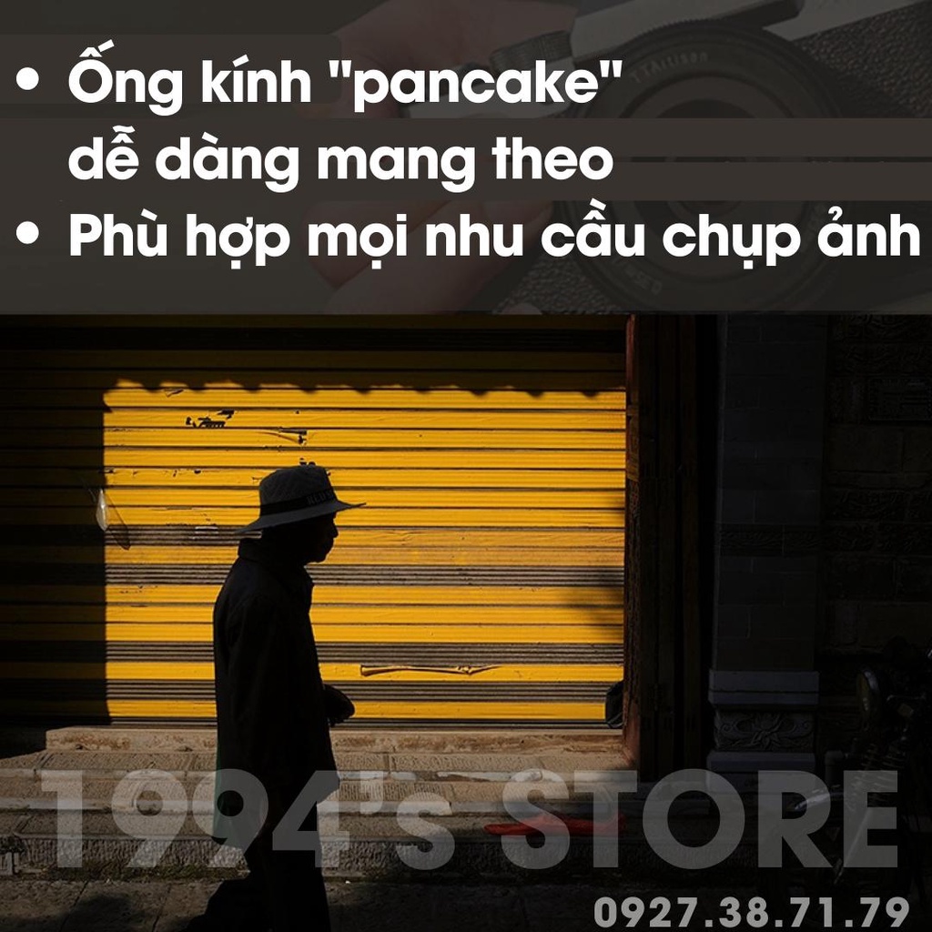 [FREESHIP] Ống kính TTArtisan AF 27mm F2.8 Auto Focus - Lấy nét tự động siêu nhỏ gọn dành cho Fujfilm, Sony E, Nikon Z