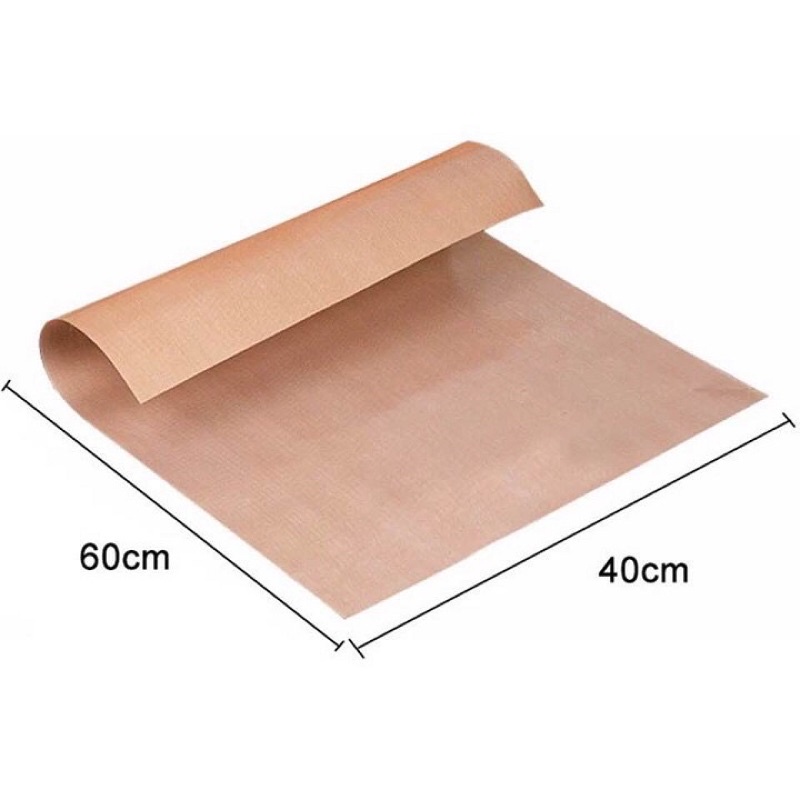 Vải Nến Nướng Bánh Chịu Nhiệt 40x60cm (Tái Sử Dụng Nhiều Lần)