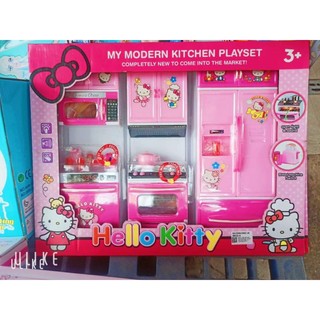 Bộ đồ chơi nhà bếp Hello Kitty cho bé