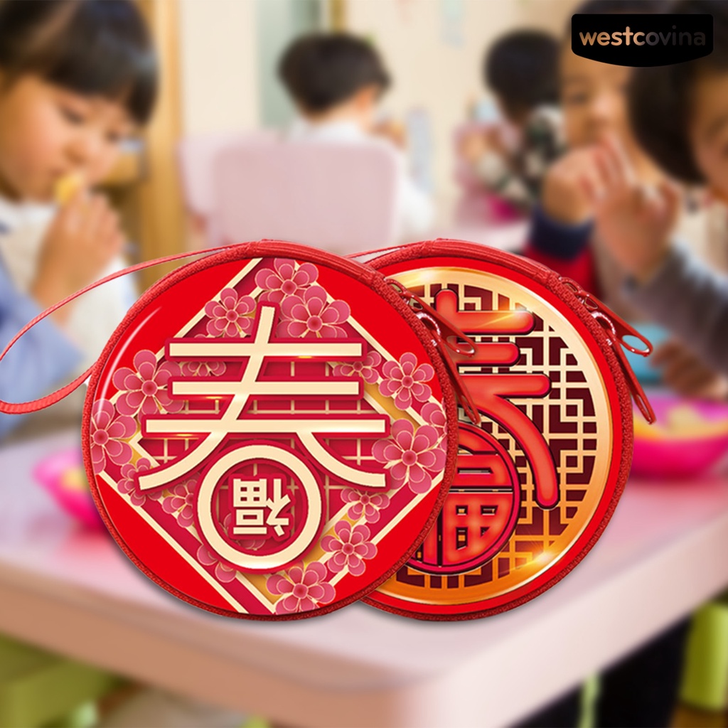 [Hot]☃Ví Khóa Kéo May Mắn Cho Bé