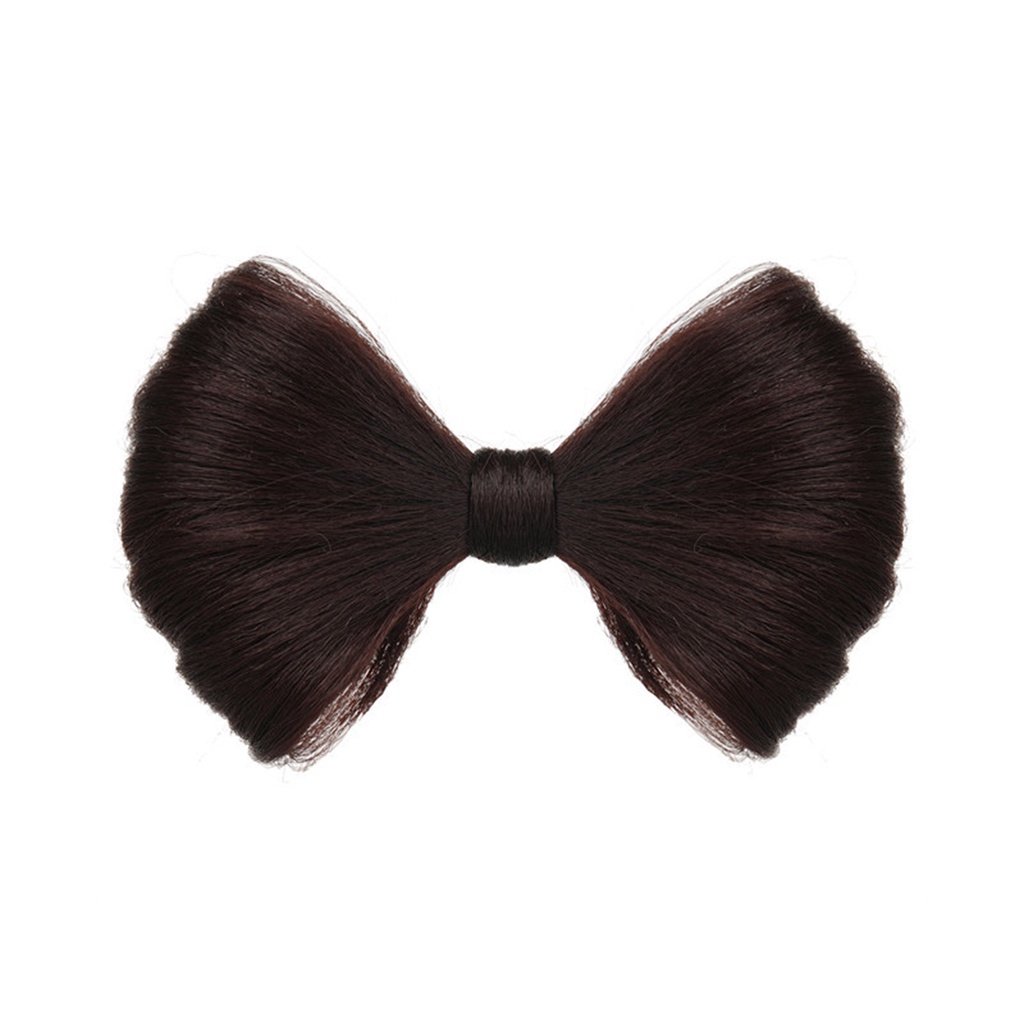 [beautymart] Kẹp Tóc Giả Thắt Nơ 3D Mềm Mịn Như Thật Dễ Sử Dụng Có Thể Tái Sử Dụng Cho Nữ