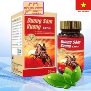 Dương sâm vương extra - hỗ trợ sức khoẻ sinh lý cho phái mạnh
