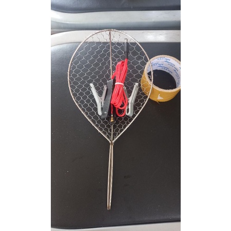 Combo 1 Vợt inox 16×21cm ,1 cò , 2 kẹp