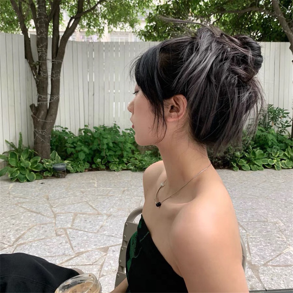 Băng Đô Cài Tóc Giả Hình Tổ Gà Tự Nhiên Cá Tính Cho Nữ Y2K