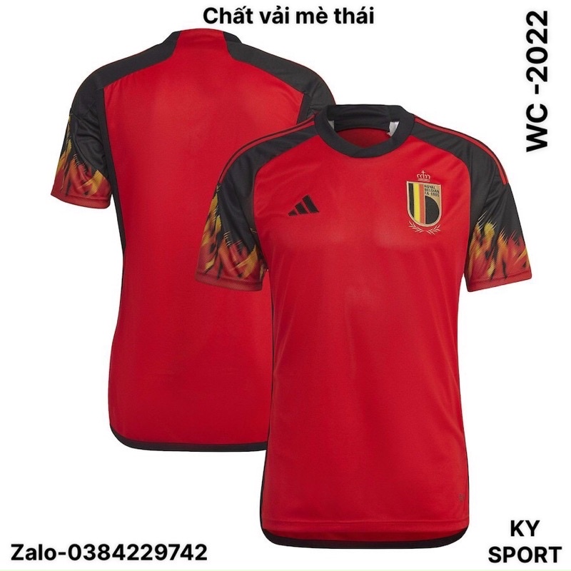 🔥Áo bóng đá - WC -2023/24👉Tuyển Bỉ 🇧🇪 Chất vải mè thái ( Áo Bóng Đá Đẹp