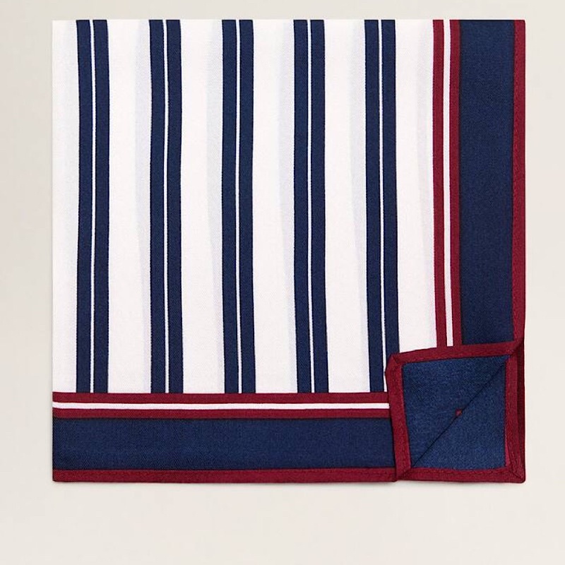 Khăn Cầm Tay Vuông Cho Nam Mango