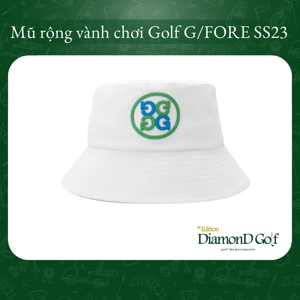 Mũ rộng vành chống nắng chơi Golf G/Fore Mỹ 2023