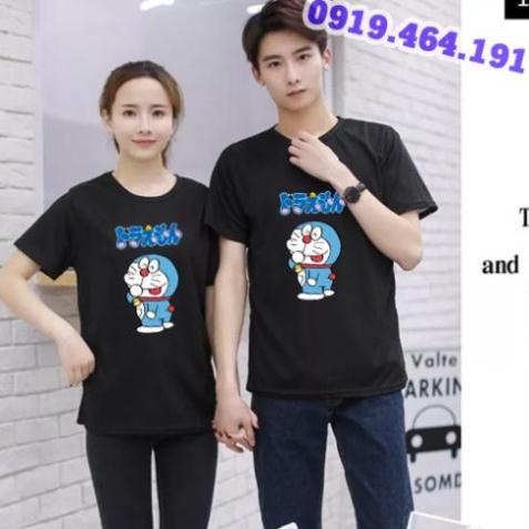 Áo thun doraemon mẫu uniqlo 2022, vải cotton dày mịn mát, phong cách hàn quốc 2022, có tay lỡ