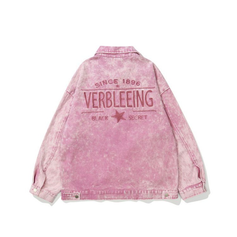 Áo Khoác Nhuộm Màu Loang Phong Cách Hip Hop Đường Phố Mới Mùa Thu Chính Hãng Niche Co