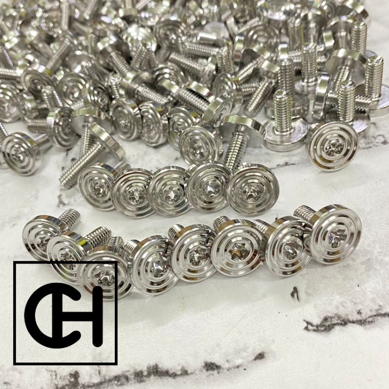 Ốc kiểu 6li Thái V2 bắt dàn áo các xe chuẩn inox 304