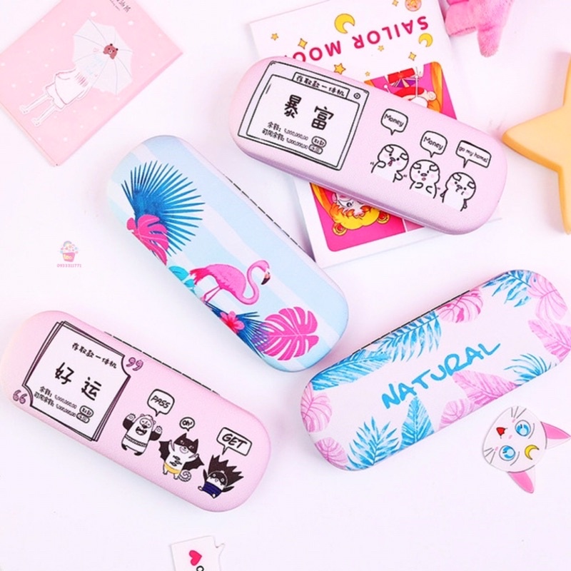 HỘP ĐỰNG KÍNH CẬN HÌNH THÚ VÀ TRÁI CÂY