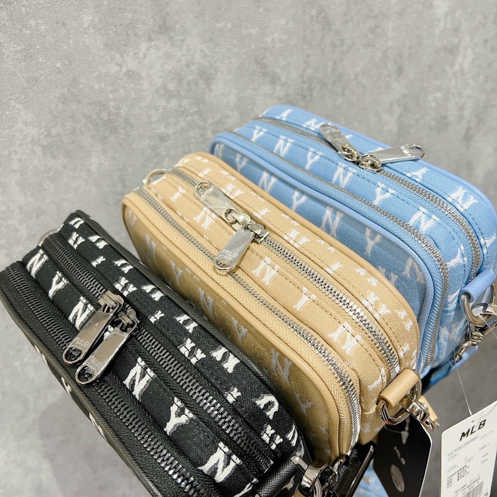 Túi MLB Monogram Jacquard Mini Crossbody - Túi đeo chéo MLB Chính hãng