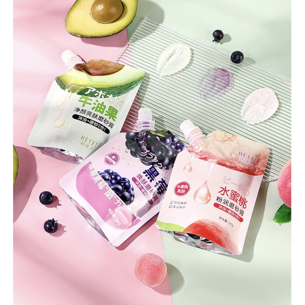 Tẩy Tế Bào Chết Body Trái Cây Heyxi