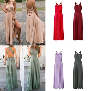 Đầm Maxi Nhiều Cách Mặc Cho Phù Dâu
