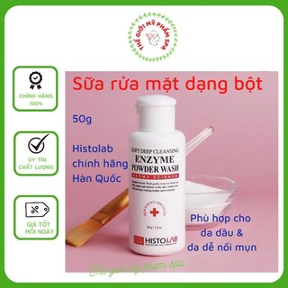 Sữa rửa mặt tẩy da chết dạng bột Enzyme Powder Wash Histolab chính hãng Hàn Quốc | Thegioimyphamspa