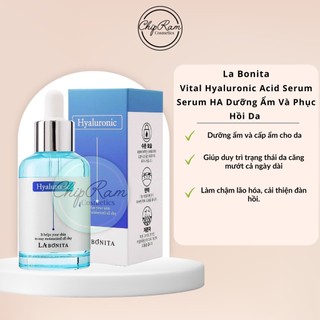  SERUM DƯỠNG ẨM SÁNG DA & TĂNG ĐỘ ĐÀN HỒI VITAL HYALURONIC ACID SERUM LABONITA 50ML 