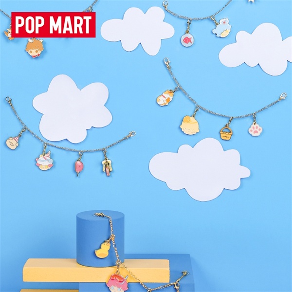 ★Đồ Chơi Hgtoys Hg Hgtoys★  [] Búp Bê Popmart DIMOO Thú Cưng Đi Nghỉ Mát Series Vòng Tay Bí Ẩn Trang Trí