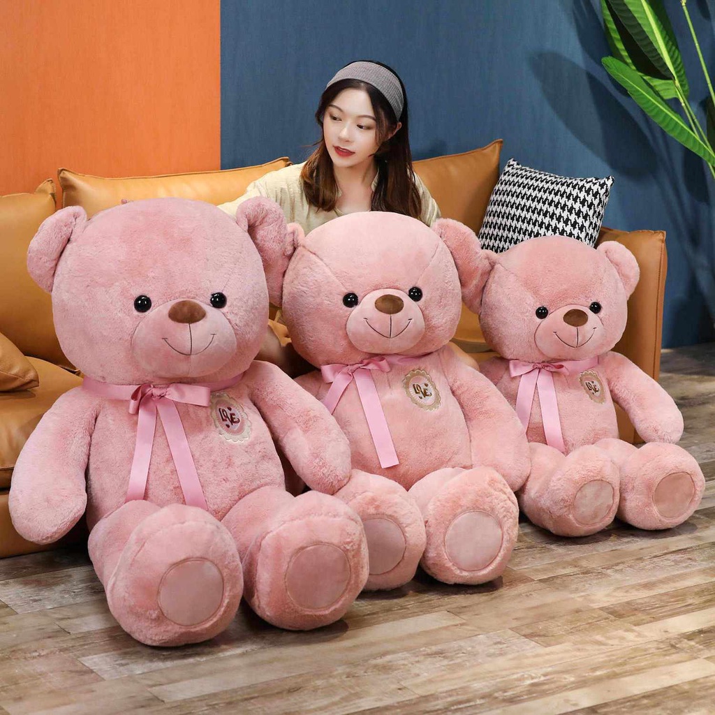 Búp bê đồ chơi nhồi bông gấu trúc Teddy Búp bê gấu trúc ragdoll gấu Bebear cô gái gửi cho bạn gái dễ
