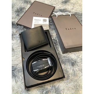 Sét Thắt Lưng Nam Pe Đô Kèm Ví Fullbox
