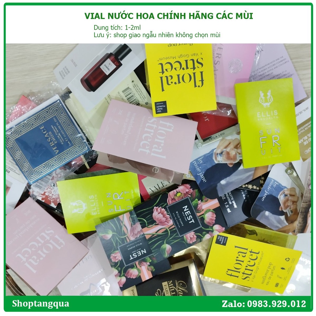 Mẫu thử nước hoa chính hãng mùi ngỗn nhiên