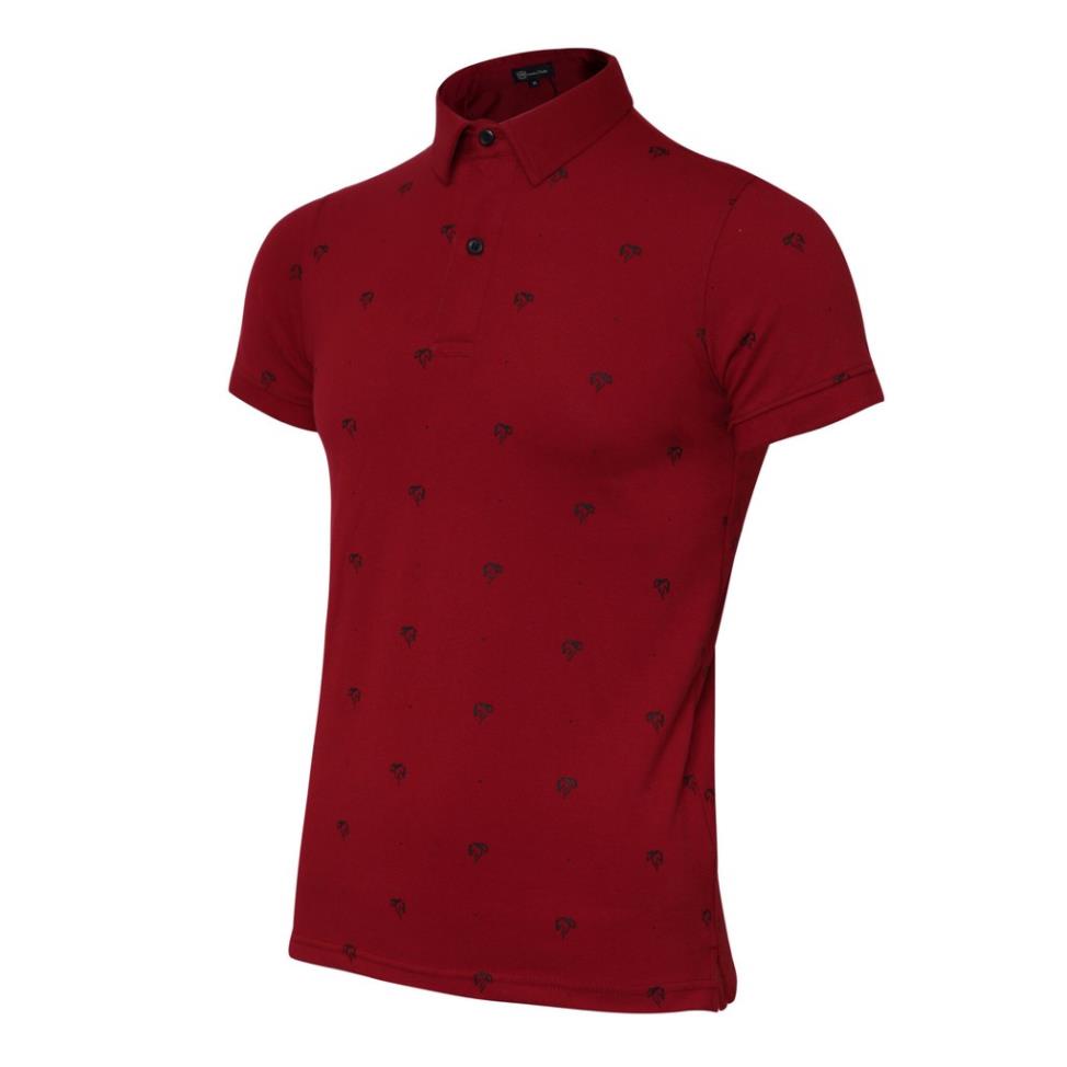 Áo Thun Nam Polo Cá Sấu ngắn tay có cổ màu Đỏ Massimo Dutti - Hàng Xịn Siêu Mát !