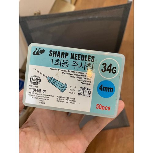 Lẻ 1 Chiếc Kim Tiêm Meso 34G -4mm