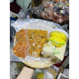 Combo bánh tráng phơi sương muối hành phi gà bơ thơm ngon S168 BÁNH TRÁNG ÁNH HỒNG