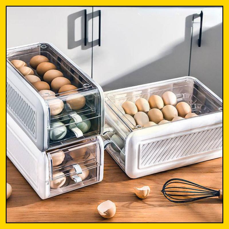 MKBK ⭐ Hộp Trứng Hộp Đựng Trứng hộp đựng thực phẩm tủ lạnh khay đựng trứng gà Hộp Để Trứng Thiết Khay Đựng Trứng Trong Tủ Lạnh Khay Bảo Quản Trứng Hộp Nhựa Nhà Bếp Tủ Lạnh hộp để tủ lạnh tủ nhựa trong suốt