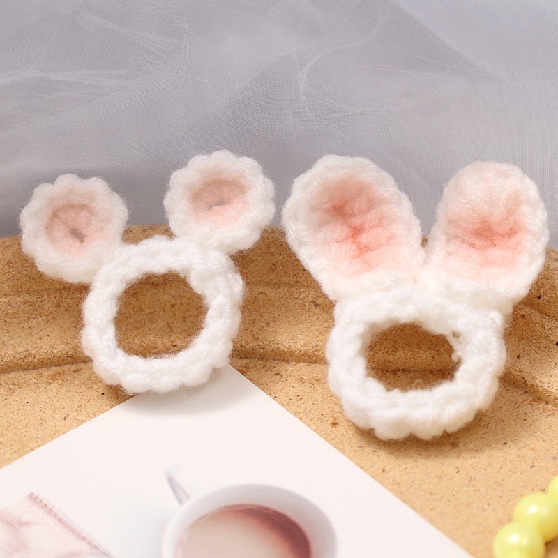 Nhẫn bằng len dễ thương