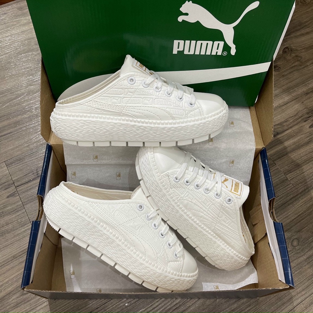 Sục thể thao Puma Da sần tăng chiều cao thời trang cao cấp - hàng siêu đẹp_Ful box_Tặng kèm hộp bảo vệ