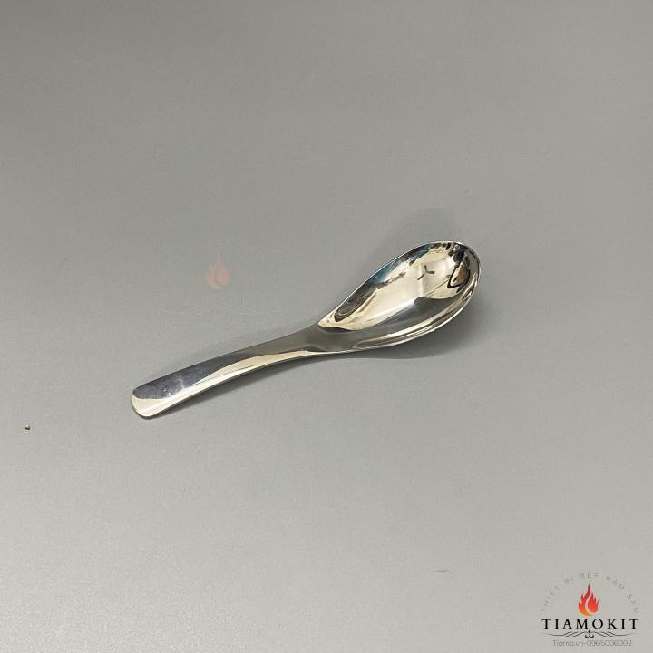 [Có sẵn] [Ảnh thật] Thìa súp Hàn Quốc cán dày inox 201