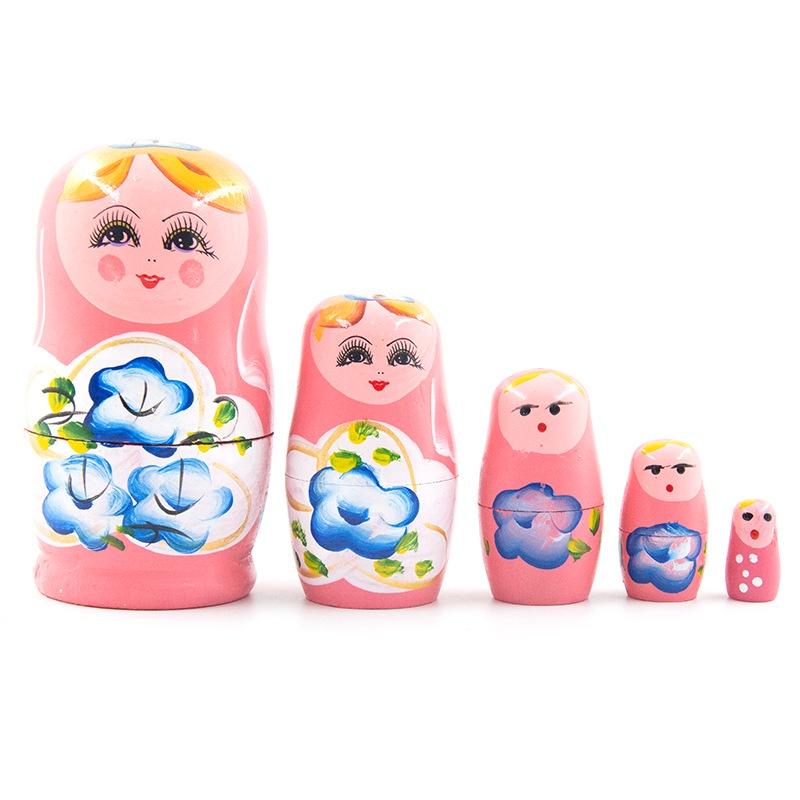 Búp bê Nga_Búp bê Matrioshka bằng gỗ