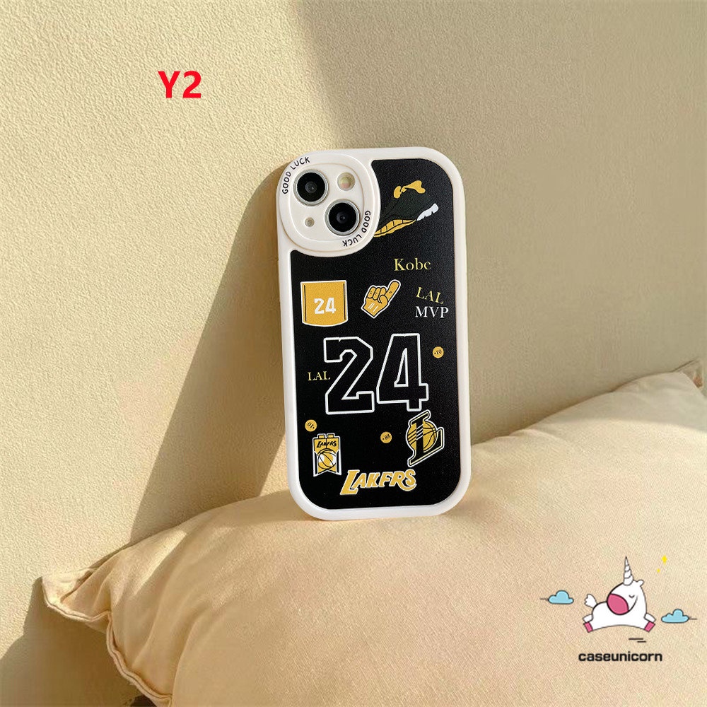 Ốp Điện Thoại TPU Mềm In Nhãn Hiệu N.B.A Lakers Cho IPhone 11 7 8 6 6s Plus 13 12 14 11 Pro MAX 14 Plus XR X XS MAX SE 2020