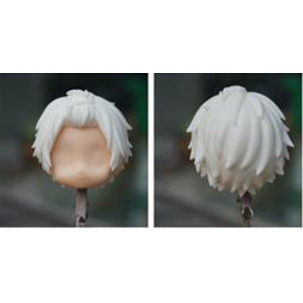 Mặt Nạ Tóc Trắng Hóa Trang Nhân Vật Jinggo Qisi Tsukishima Ark ob11 Nendoroid