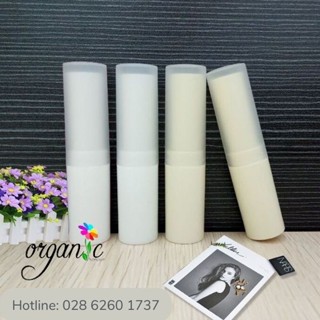 VỎ SON DƯỠNG HANDMADE (NHỠ MÀU BE / TRẮNG)