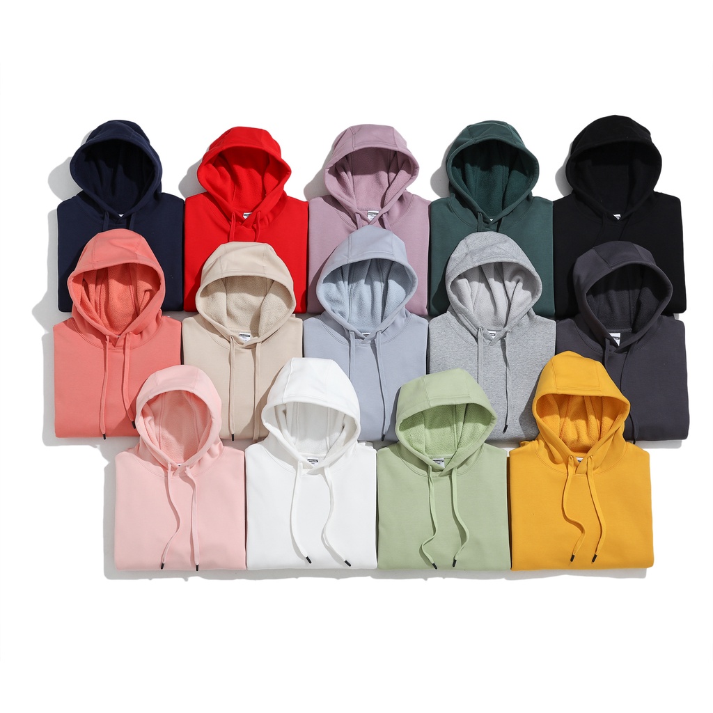 HOODIE REGULAR WEST FASHION BÔNG NỈ LÔNG CỪU ĐẸP TỪNG CHI TIẾT