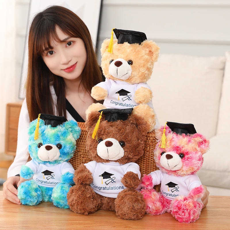 Thú Nhồi Bông Hình Chú Gấu Teddy Dễ Thương Làm Quà Tặng Tốt Nghiệp / Quà Tặng Tốt Nghiệp