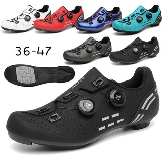 Giày Đạp Xe Đường Trường Giày Đạp Xe Giày Đạp Xe Có Ren Xoay MTB Không Khóa Giày Đạp Xe Cao Su Cho Nam Và Nữ