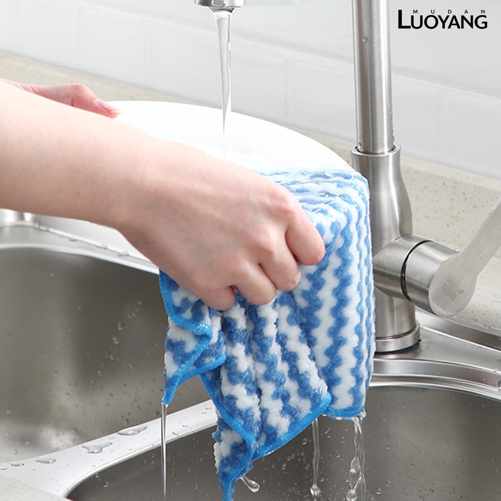 Khăn Lau Chén Dĩa Mini Chất Liệu Polyester Thân Thiện Với Môi Trường