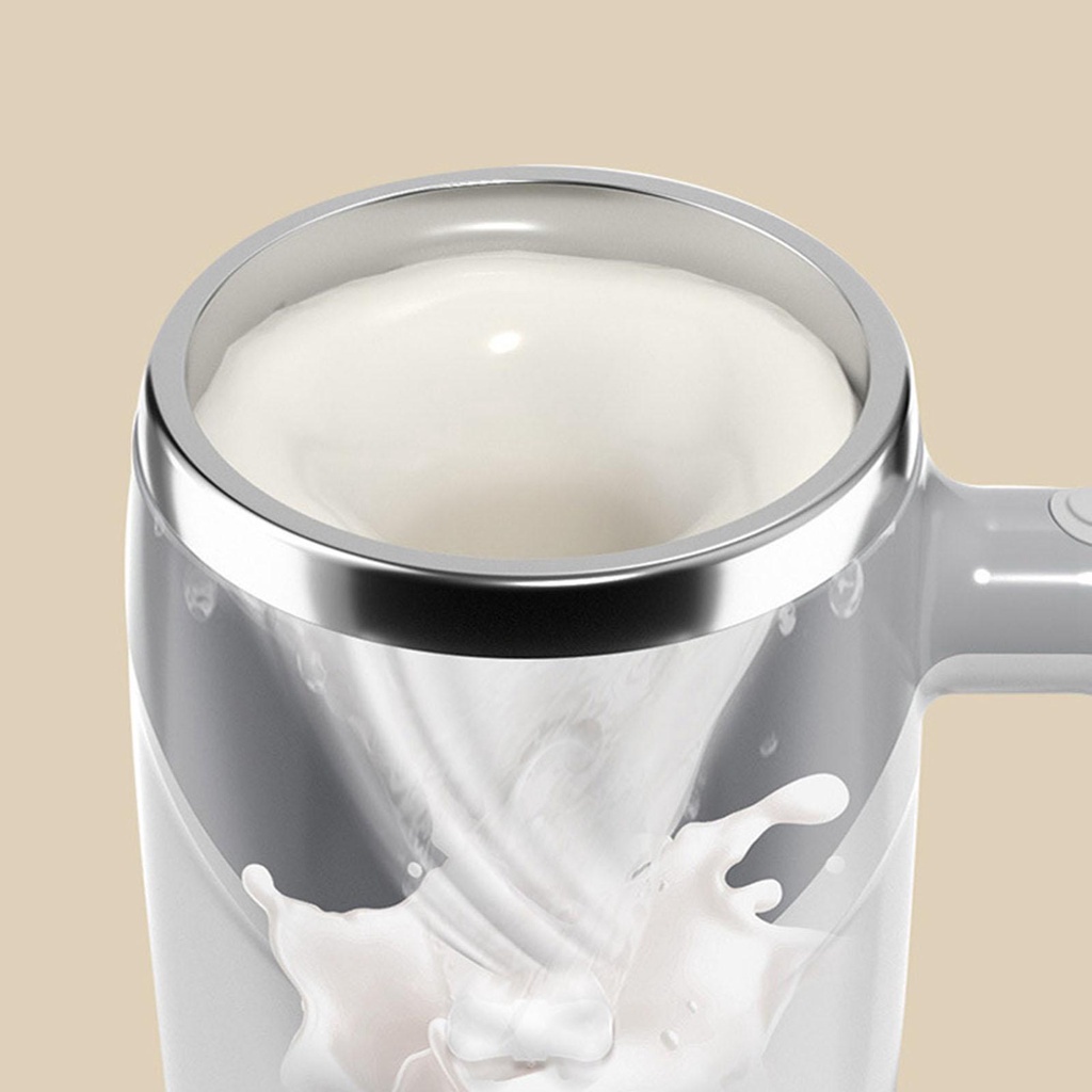 Tự động khuấy cốc cà phê Tự động  cốc xoay từ tính / thép không gỉ 304 / cốc giữ nhiệt thông minh
