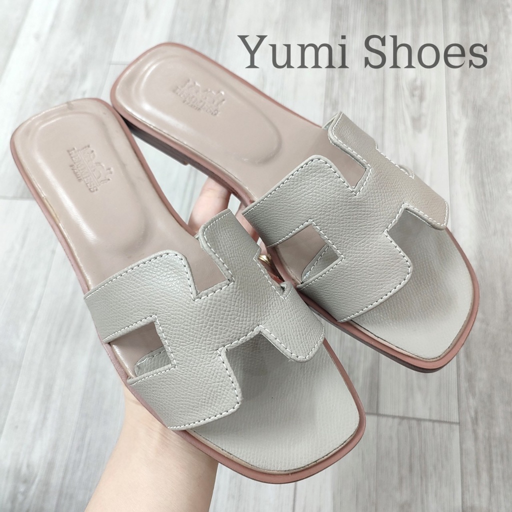 Dép Hm Nữ Thời Trang Chữ H Các Màu Thời Trang Đế Vân Gỗ Dập Logo, Quai Da Sần, Giá Chuẩn So Với Chất Lượng Loại 1 Feship