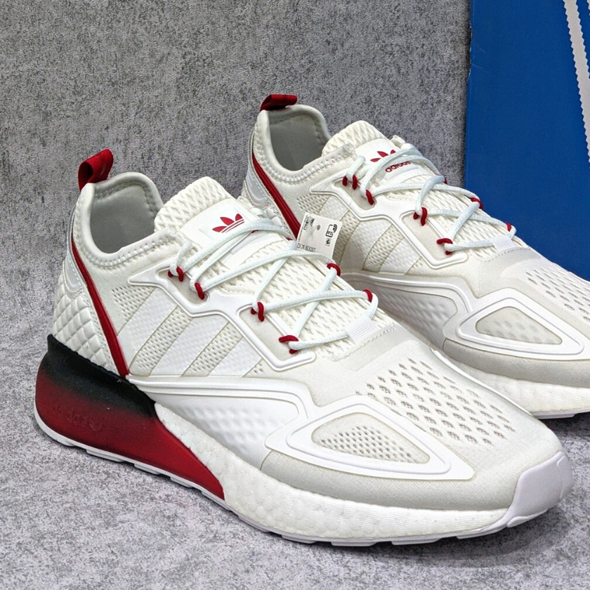 Giày Sneaeker Nam  Zx 2k Boost \White Scarletin Fz4640 - Hàng Chính Hãng - Bounty Sneakers