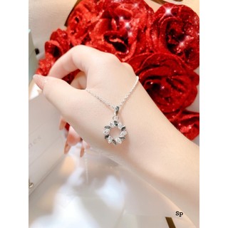 Dây chuyền mặt hoa bạc