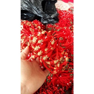 Combo 1000 vòng chỉ đỏ may mắn cá giả gỗ
