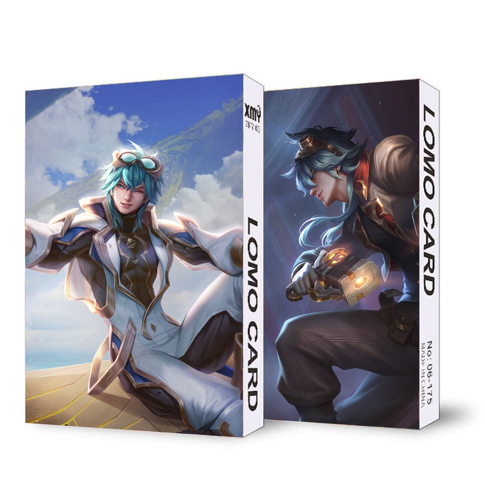( không kèm hộp ) Hộp ảnh lomo in hình LAVILLE Liên quân game Arena of Valor thẻ card manga anime chibi 30 tấm