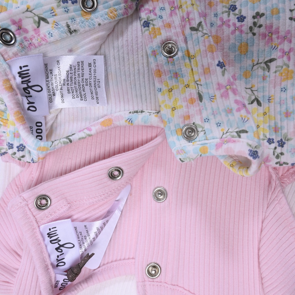 Váy công chúa bé gái 0-6 tháng ORIGAMI bodysuit sơ sinh ORIGAMI váy đầm xuất dư cho bé